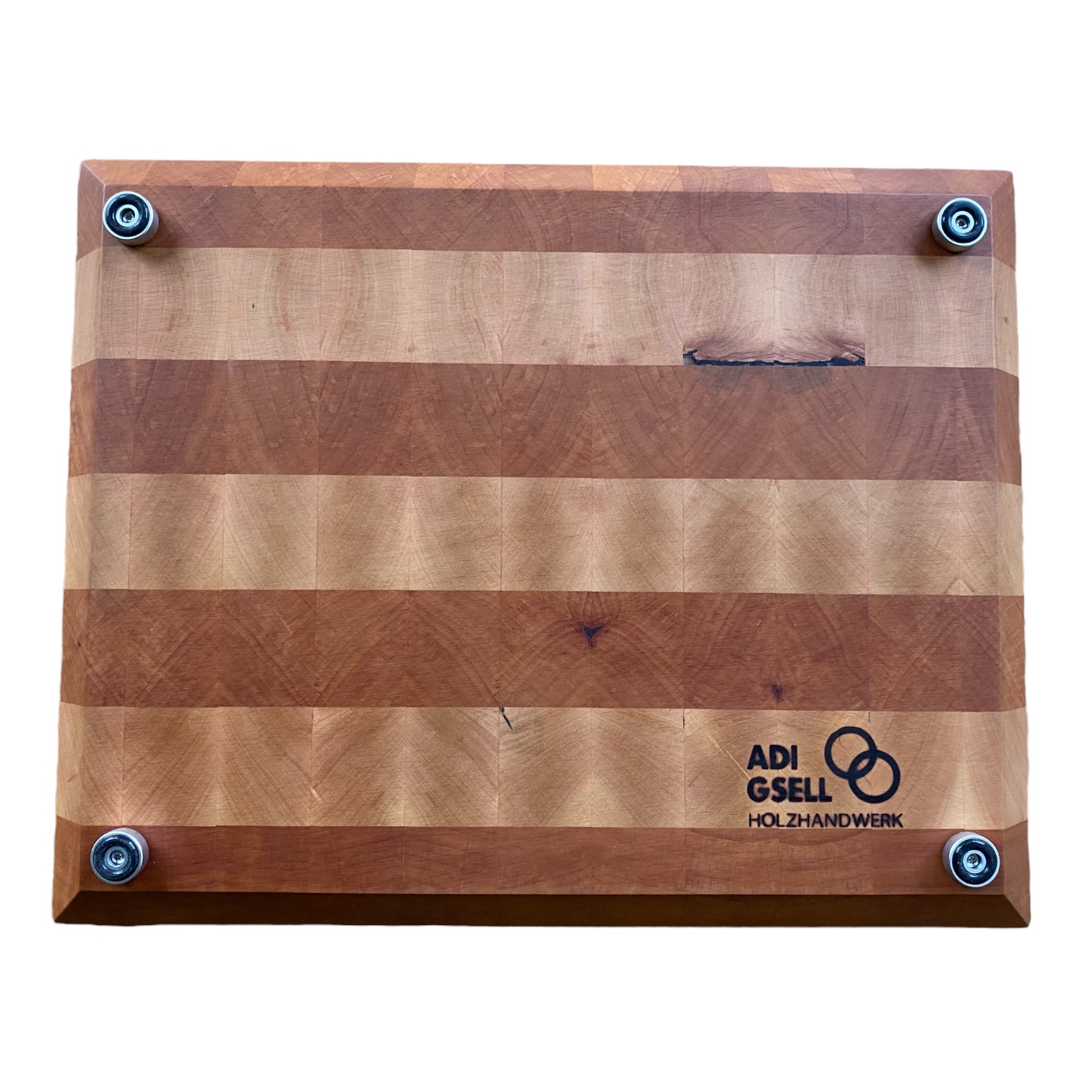 Stirnholz Schneidebrett Birne mittel – Bild 2