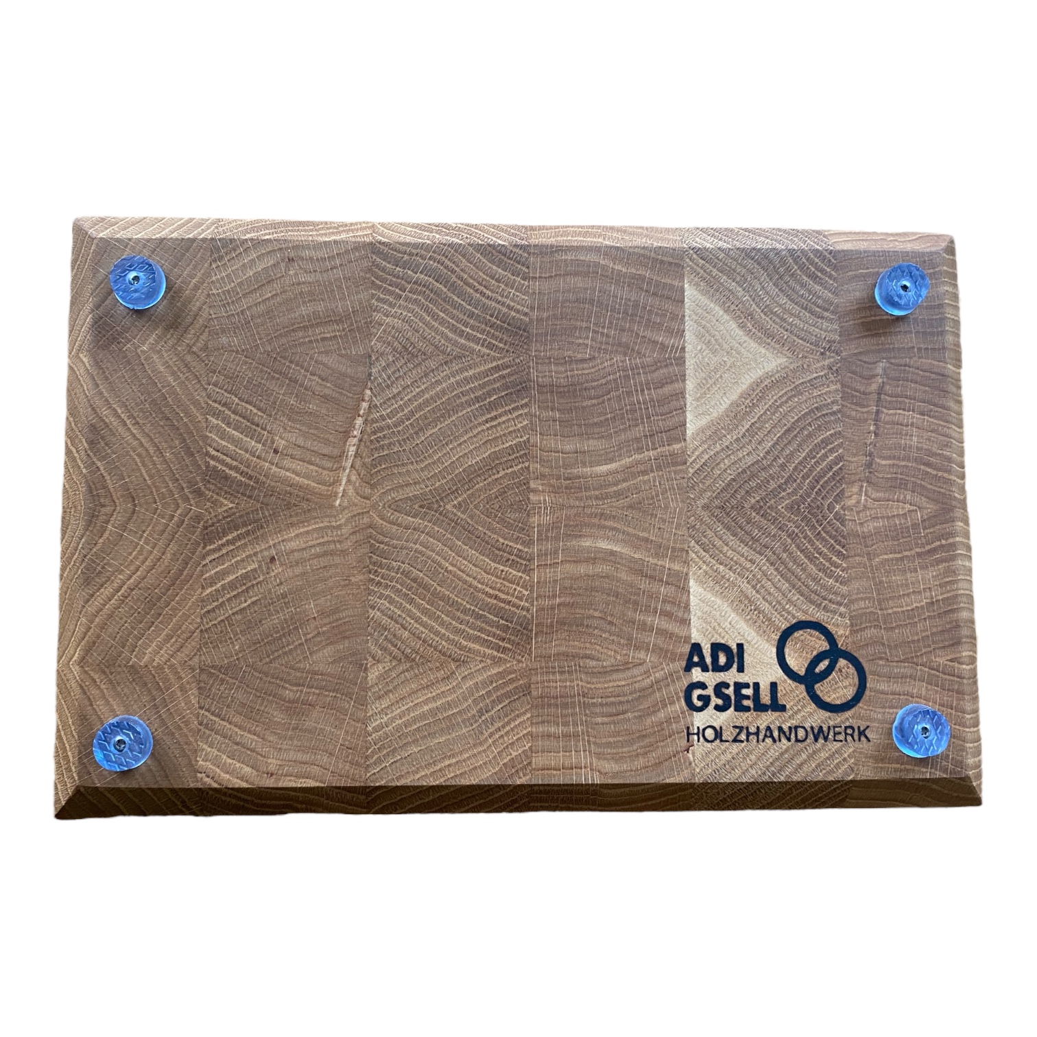 Stirnholz Schneidebrett Eiche klein – Bild 2